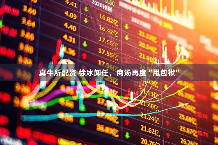 真牛所配资 徐冰卸任，商汤再度“甩包袱”